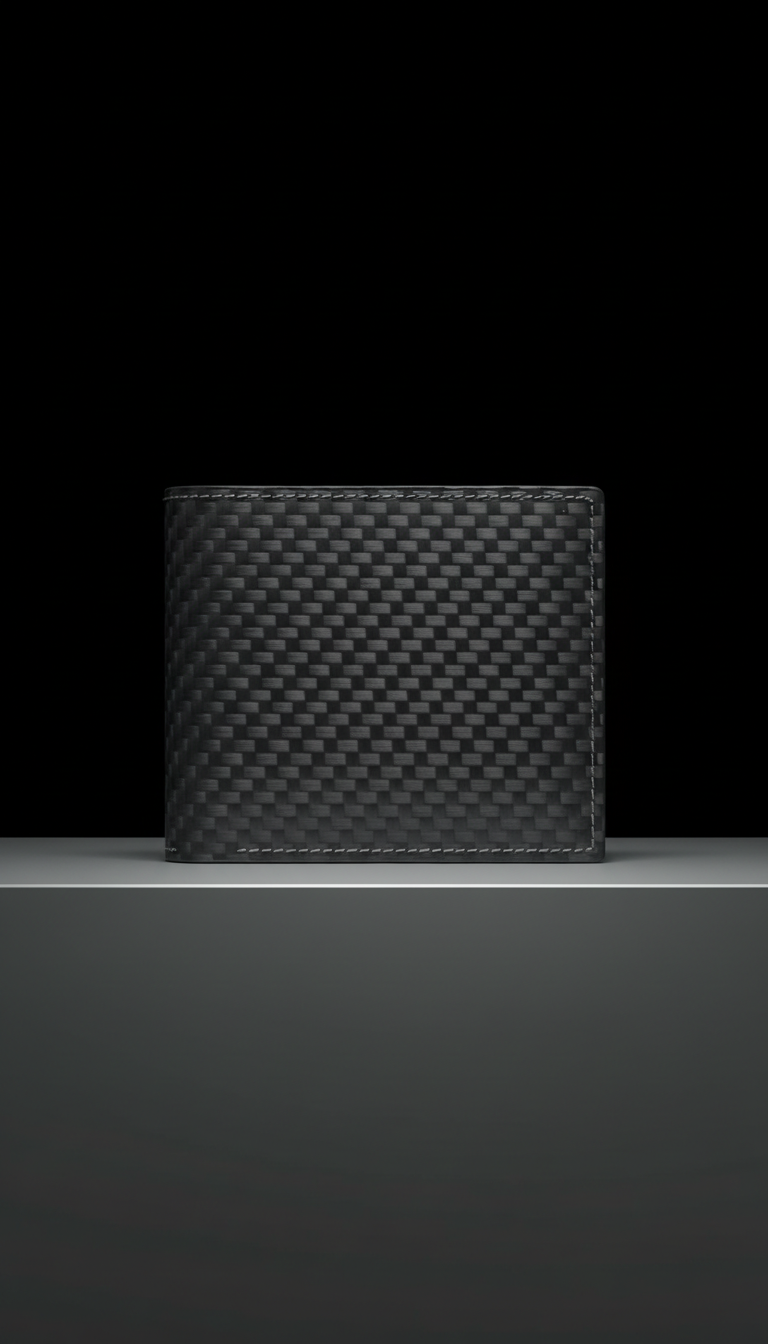 Billetera bifold fibra de carbono